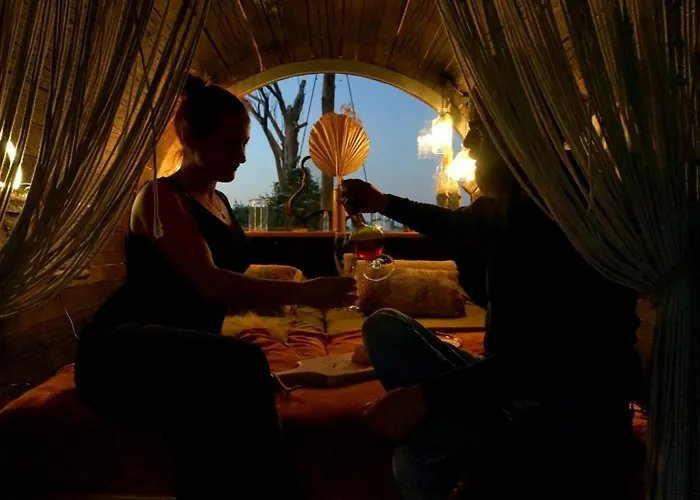 Luxussátor Tiny Winey House No 2 Zennewijnen